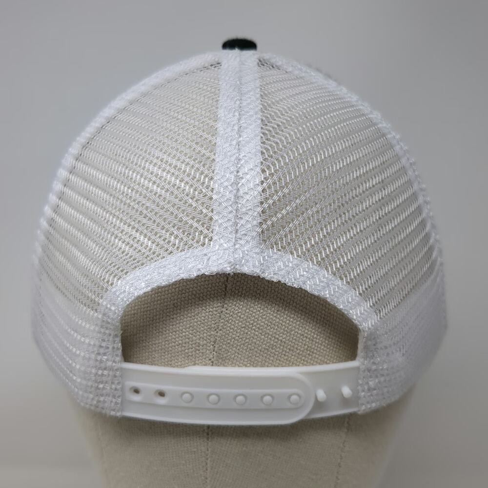 Kindred Motorworks Trucker Hat Black White One Size Mesh Back Snapback Logo Cap - Picture 6 of 9